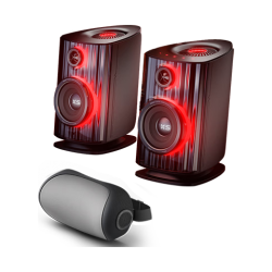傲希 音响Thunder Duo X电竞游戏音箱5.1.2声道监听级音质电脑台式机PS5桌面杜比全景声 黑神话悟空