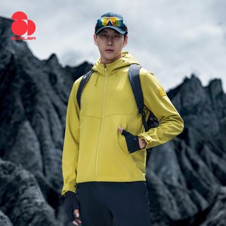 SCALER思凯乐户外软壳衣男女25新防风冲锋衣内胆登山服外套 【男款】曜石黑 升级防风系统