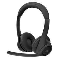  logitech/罗技 动态音频驱动 无线商用耳机  有线充电 蓝牙