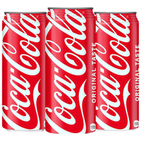 可口可乐（Coca-Cola）经典红罐500ml*3瓶碳酸饮料汽水 经典红罐500mL*3罐