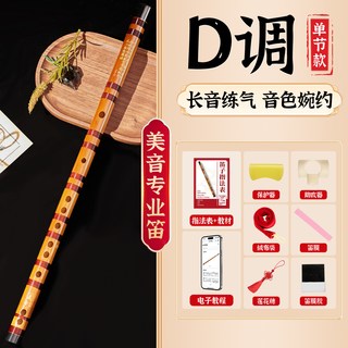 美音专业笛子初学者竹笛乐器精制入门e横笛演奏级g调f儿童c