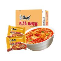 康师傅 麻辣排骨味 方便面 【12袋】麻辣排骨面105g*12袋