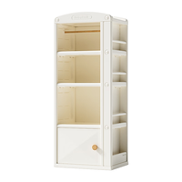babypods转角柜儿童衣柜宝宝衣物收纳储物柜角落夹缝柜家用靠墙柜子角落柜 【收纳柜】邮亭柜组合二