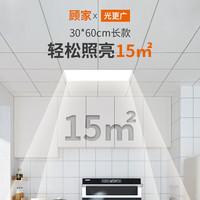GUJIA/顾家 高亮白光 LED吸顶平板面板灯