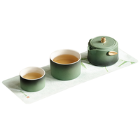 故宫文化 节节高升·旅行茶具 便携茶具整套 故宫文创 随行茶具礼盒装