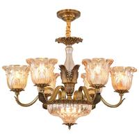 大观园 DGY）客厅吊灯法式全铜客厅主灯欧式宫廷风高端大气大厅餐厅卧室灯413O