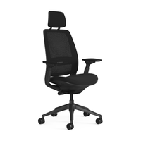 Steelcase世楷 Series 2人体工学椅 经典黑 有头枕