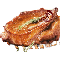 雷禾泽内蒙古烤羊排即食手撕烤羊肉草原特产新鲜熟食即食真空包装肋排 500克 烤羊排大块
