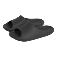 朴西夏季拖鞋女士室内家居浴室凉拖鞋踩屎感地板防滑拖鞋男可外穿 黑色 44-45