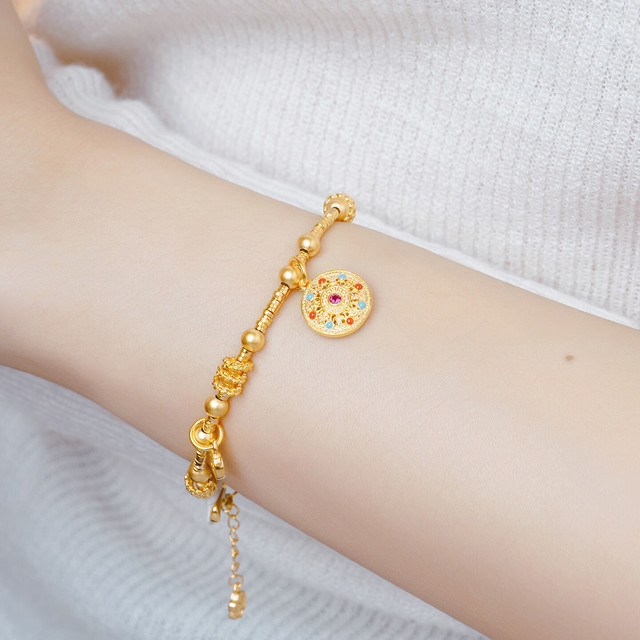 周大生 八宝呈祥手链