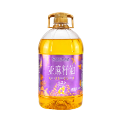 海狮 亚麻酸含量高 压榨一级亚麻籽油4L
