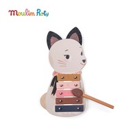 Moulin Roty 雨后精灵系列 661331 敲击木琴（8音阶）