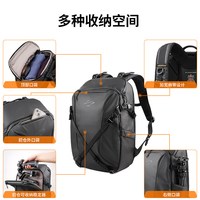 佰信 幽浮一号减压摄影包23L大容量防水双肩背包 多功能数码包登山旅行
