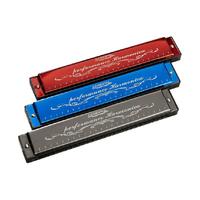 天鹅口琴24孔28孔复音C调初学者入门儿童男士专业演奏乐器