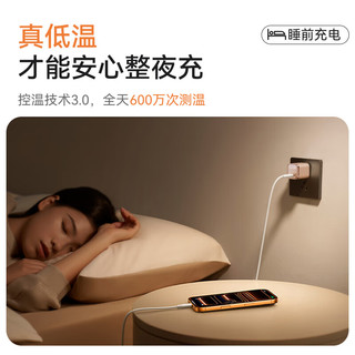 ANKER安克×黑神话45W常规IP+【45W屏显安心充，智能识别苹果17/iPhone17系】充电器头氮化镓超低温快充 【45W安心充常规款-白】专充苹果17全系|氮化镓