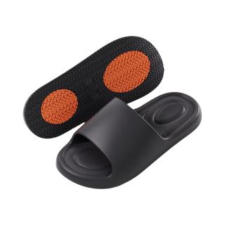 Chokichoki EVA家居鞋 情侣拖鞋 黑色