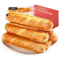 乐锦记 奶香手撕面包棒 原味 800g