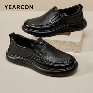 意尔康 男士羊皮一脚蹬皮鞋 59171W