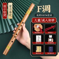 良韵 迷你短箫 F调 儿童/成人小手初学 箫（便携苦竹）