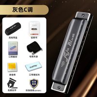 东方鼎 FALABLUS 布鲁斯口琴 12孔（专业演奏级）