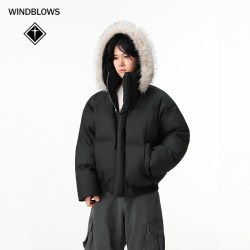 棉衣外套男女同款2025冬新款棉服加厚保暖面包服PU皮衣