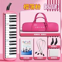 红双喜 37键 口风琴（儿童专用，轻便软包+吹奏说明+2个吹嘴+2个吹管）