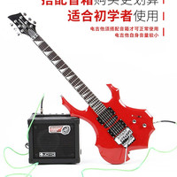 名森 电吉他初学者吉他异形儿童成人进阶摇滚双单双拾音器音箱套装
