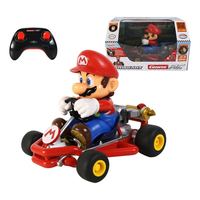 卡雷拉 遥控车1:18马里奥卡丁车无线电动小汽车充电玩具车儿童男孩礼物