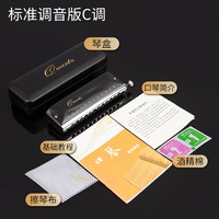 嘉德瑞 &Quarts 12孔半音阶口琴 (标准调音版C调)
