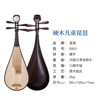 星海 8901 老红木色 儿童成人琵琶（硬木 梧桐木 背板）