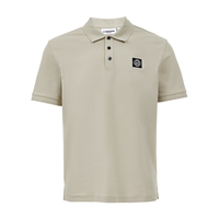 金林德伯格(J.Lindeberg)GOLF夏季凉感翻领短袖商务POLO衫男士52513Z011 KUR铝沙色 L