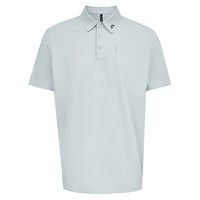 金林德伯格(J.Lindeberg)夏季GOLF运动速干翻领短袖POLO衫男士52513Z013 RD1石灰色 XL