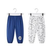 舒贝怡 EX0041 儿童灯笼裤 水手蓝+满印白 130cm