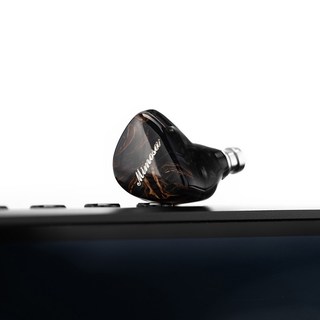 Kinera王者时代 Mimosa 1平板1动圈 木纹棕 4.4mm HIFI耳机