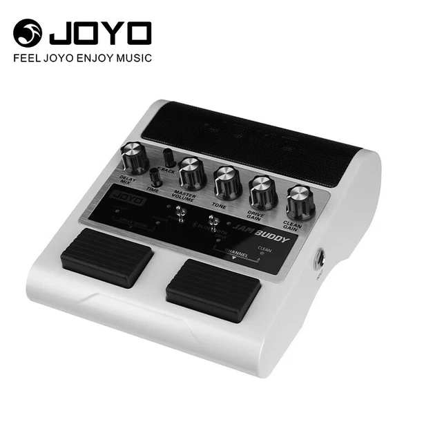  JOYO/卓乐 带鼓击效果器 电吉他音响 踏板式效果器 充电蓝牙音箱  JAM BUDDY 白色