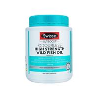 【无污染】Swisse鱼油无腥味深海鱼油dha中老年保护心脑血管