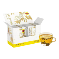 立顿优质茉莉花茶叶经典原叶茶包自饮待客之选茶叶礼盒 4g*16包 实惠装茉莉花