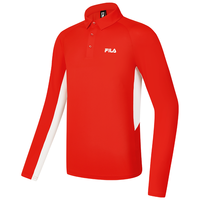 FILA/斐乐 拼色 男士Polo衫