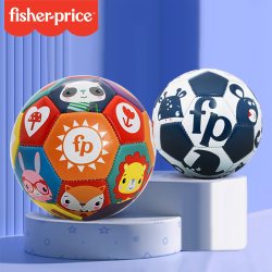 费雪 儿童小足球宝宝球幼儿园训练小皮球足球篮球