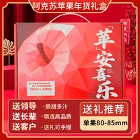 绿念 新疆阿克苏冰糖心苹果 12颗 80mm-85mm