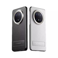 图拉斯L1支点壳适用华为Mate70Pro手机壳Mate70新款带支架60pro+高端素皮外壳十全包防摔保护套男