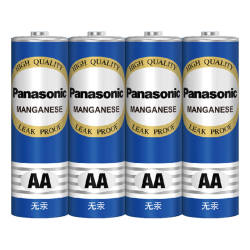 Panasonic R6PNU 碳性AA电池 1.5V 5号 4节装