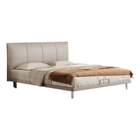 喜临门云朗pro+薄巧云雾米组套 薄背主卧皮床齐边床乳胶弹簧床垫1.8x2米