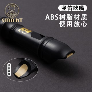 SMART思玛特竖笛小26BX10高音8孔英式B巴洛克八孔C调德式 【专业款】英式B八孔26BX10+教材书