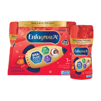 MeadJohnson Nutrition美赞臣（MeadJohnson）加拿大加版美赞臣ENFAMIL A+3段即喝型液体奶美赞臣水奶三段 原味水奶三段237ml*6瓶*8组 加版原味水奶三段237ml*6瓶*8组