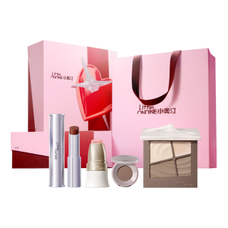 小奥汀 littleondine）「心矢之约」B1彩妆礼盒多用棒高光阴影修容盘口红新年