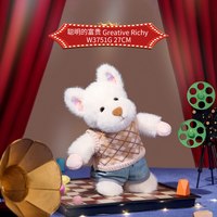 伽百利 萌犬玩偶可爱狗狗富贵毛绒玩具男女孩礼物陪伴治愈