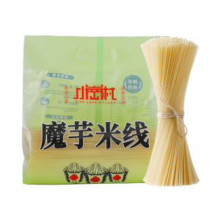 小岗村 细 魔芋米线  小岗村魔芋米线1kg 0脂轻食 袋装