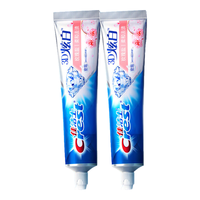  Crest/佳洁士 清新口气 牙膏  亮白玫瑰盐 170g*2支