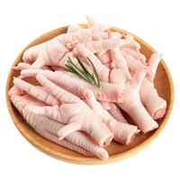 凤爪生冷冻短柄去棍商用冰冻土鸡脚新鲜原料无激素清真生鲜鸡爪子